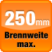 Brennweite max 250