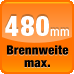 Brennweite max 480