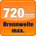 Brennweite max 720