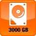 Festplatte 3000GB