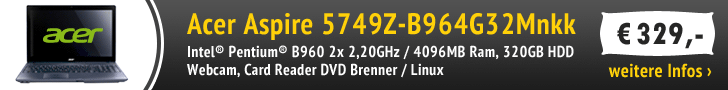 Acer Aspire 5749Z - 329,-