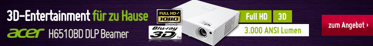 Acer H6510BD - FullHD 3D Acer H6510BD - FullHD 3D