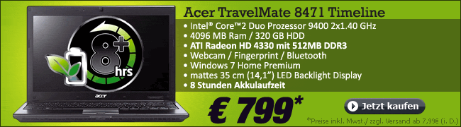 Acer Travelmate Timeline 799