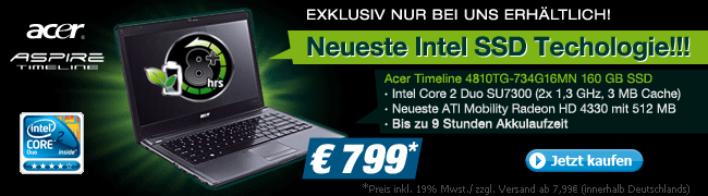 Acer AS 4810TG SSD