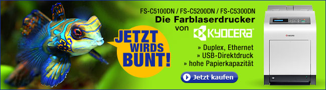 Farblaserdrucker von Kyocera