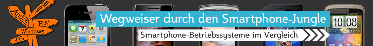 Smartphone Wegweiser