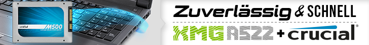 XMG & Crucial - Gaming Pur XMG & Crucial - Gaming Pur