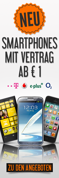 Smartphones mit Vertrag