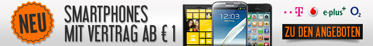 Smartphones mit Vertrag