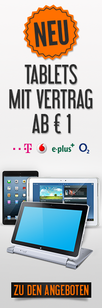 Tablet+Vertrag ab 1�