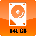 HDD 640 GB