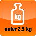 unter 2.5 KG