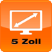 5 Zoll Bildschirmdiagonale