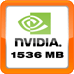 Nvidia Grafik 1536 MB