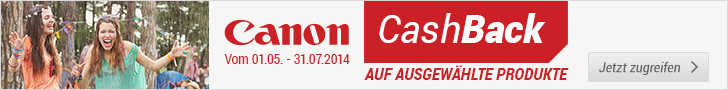 Canon Cashback Aktion