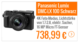 Panasonic DMC-LX100 Schwarz