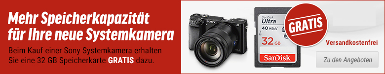 Sony Systemkamera Aktion
