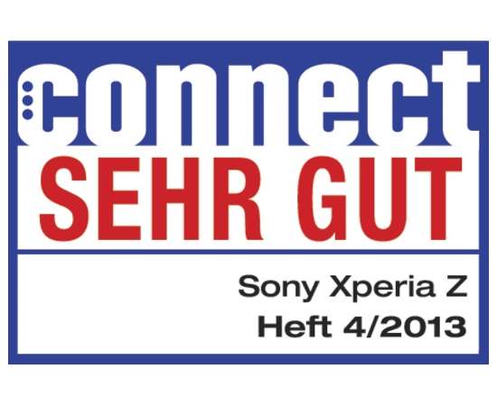 Sony Xperia Z - connect Test sehr gut Sony Xperia Z - connect Test sehr gut