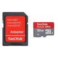 SanDisk 32GB MicroSD Speicherkarte Ultra [+SD-Adapter, Class 10]