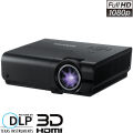 InFocus IN8601 DLP Beamer, FullHD, 2.500 ANSI Lumen, 30.000:1 Kontrast, 3D-f&auml;hig &uuml;ber HDMI, inkl. 3D Brille
