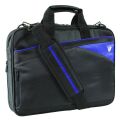 V7 Edge Frontloader bis 40,6cm (16") Notebooktasche in blau