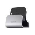 Belkin Docking- und Ladestation f&uuml;r Apple iPhone 5 [zur Verwendung vom eigenen Lightning-Kabel]