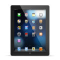 Apple iPad mit Retina Display 4.Generation 128GB Wi-Fi - schwarz (ME392FD/A)