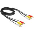 DeLock Audio-Video Kabel Cinch, 1.5m