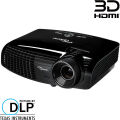 Optoma HD131X DLP Beamer, FullHD 3D, 2.000 ANSI Lumen, 20.000:1 Kontrast, 3D-f&auml;hig &uuml;ber HDMI