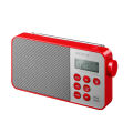 Sony XDR-S40DBPB rot -Digitales DAB+/DAB/UKW-Radio-