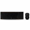 Rapoo kabelloses Kombipaket 9060, schwarz [Tastatur + Maus, ultraschlank]
