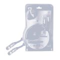 Premium Antennen Kabel vergoldet, 5m, schwarz [100% abgeschirmt, F-Stecker > F-Stecker]
