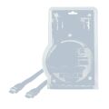 Premium High-Speed HDMI Flachkabel 1.4 mit Ethernet, vergoldet, 1,5m