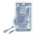 Premium High-Speed HDMI Kabel 1.4 mit Ethernet, vergoldet, 0,75m [1x gewinkelter Anschluss]