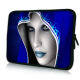 Pedea Design Sleeve bis 17,8cm (7") neopren, blue woman