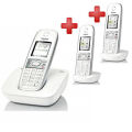Aktion: Gigaset C610 perlwei&szlig; Trio - 3 Mobilteile