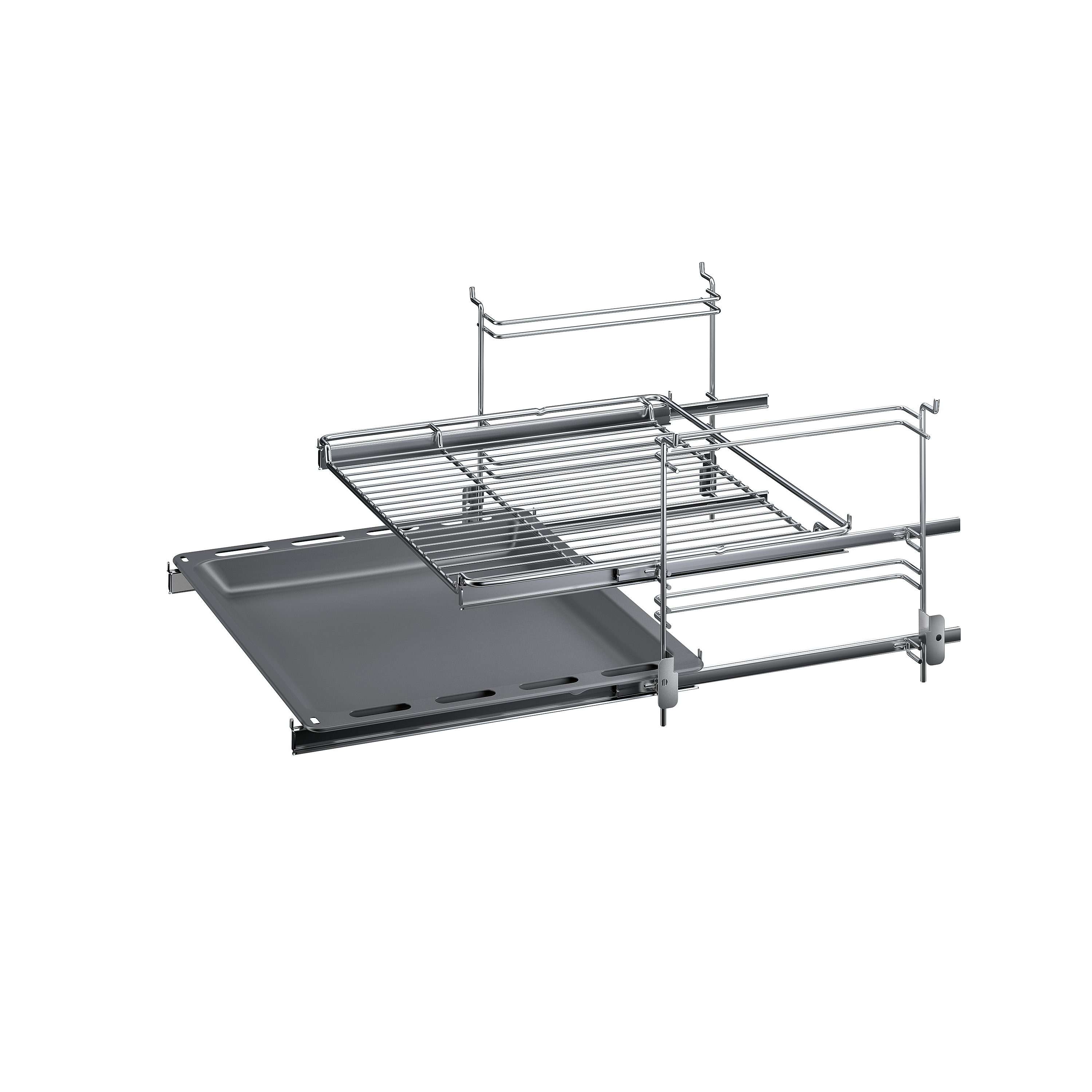 Siemens HZ438200 Edelstahl Teleskopauszug 2-fach - Preisvergleich