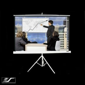 Elite Screens 1:1 Stativ Leinwand 127 x 127 MaxWhite
