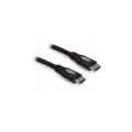Delock HDMI High-Speed Kabel 1.4, 5,0m, mit Ethernet,  vergoldet, schwarz