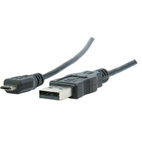 USB 2.0 Kabel A Stecker - Micro USB B Stecker 1,80m