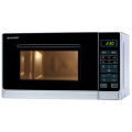 Sharp R-242 INW Silbermetallic Mikrowelle