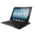 Logitech Ultrathin Keyboard Cover Schwarz [Bluetooth-Tastatur, ultraflach, Display-Schutz aus Aluminium]